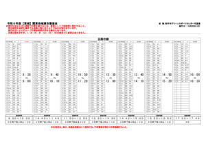 令和6年度【茨城】受審者受付時間