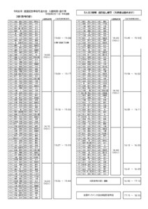 2.11建国射会③(称号の部) 入館時間・進行表